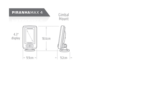 Humminbird Piranhamax 4