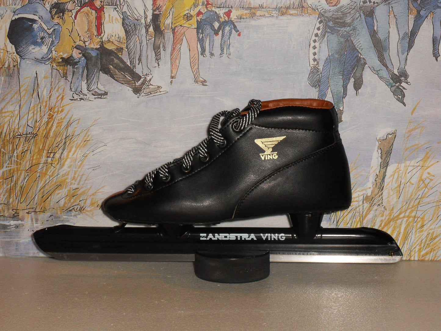 Zandstra ving 1650 leren schoen